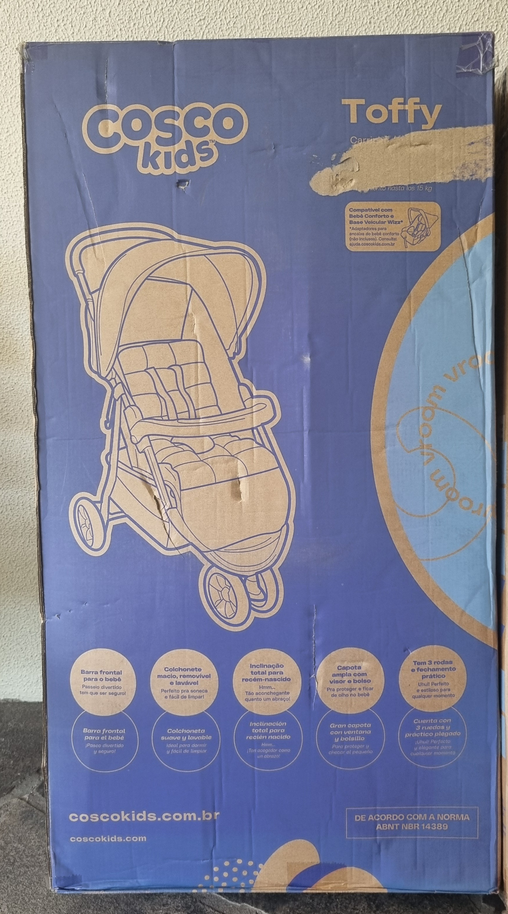 Carrinho de bebê (novo)
