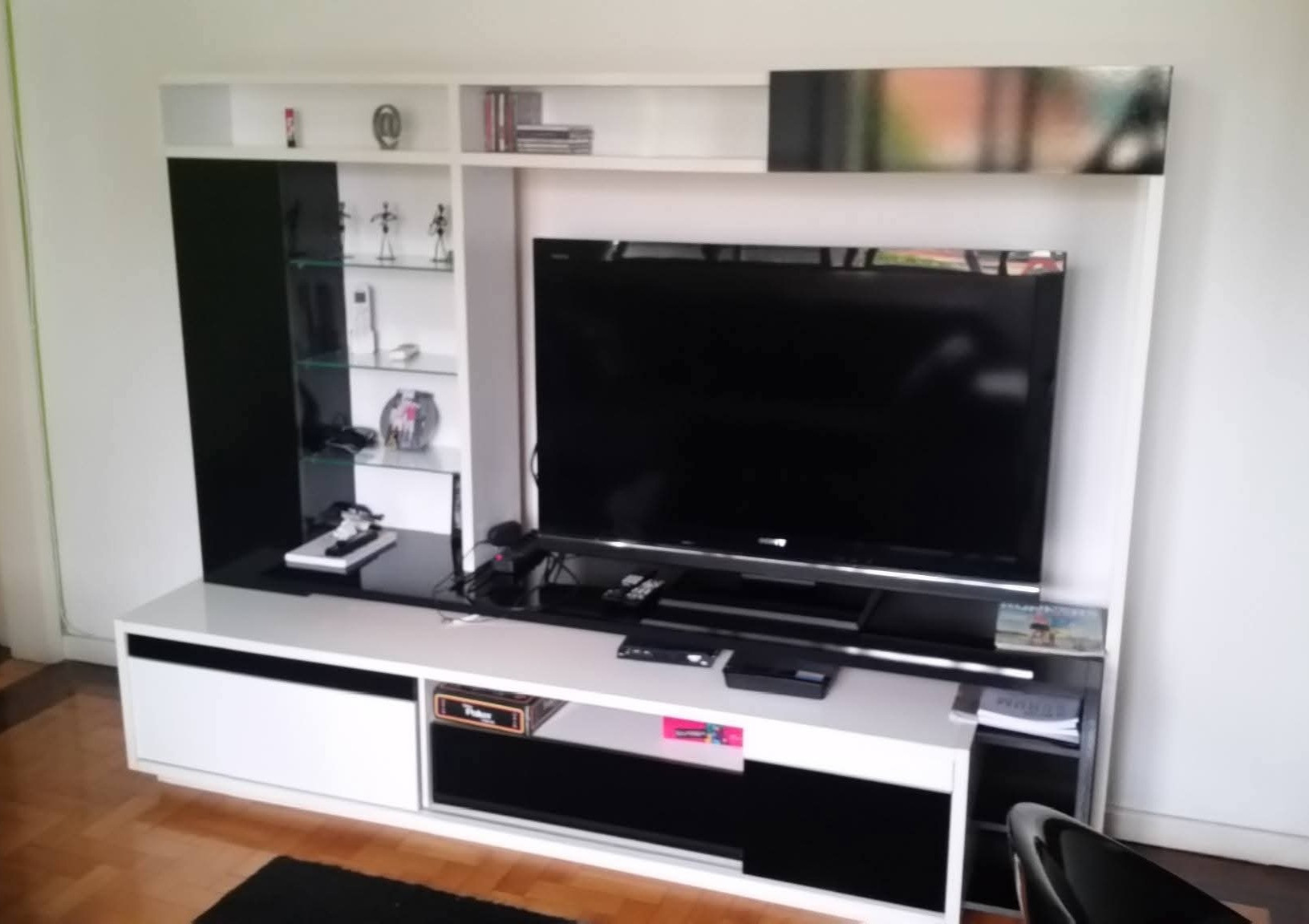 Doa-se Estante ja desmontada