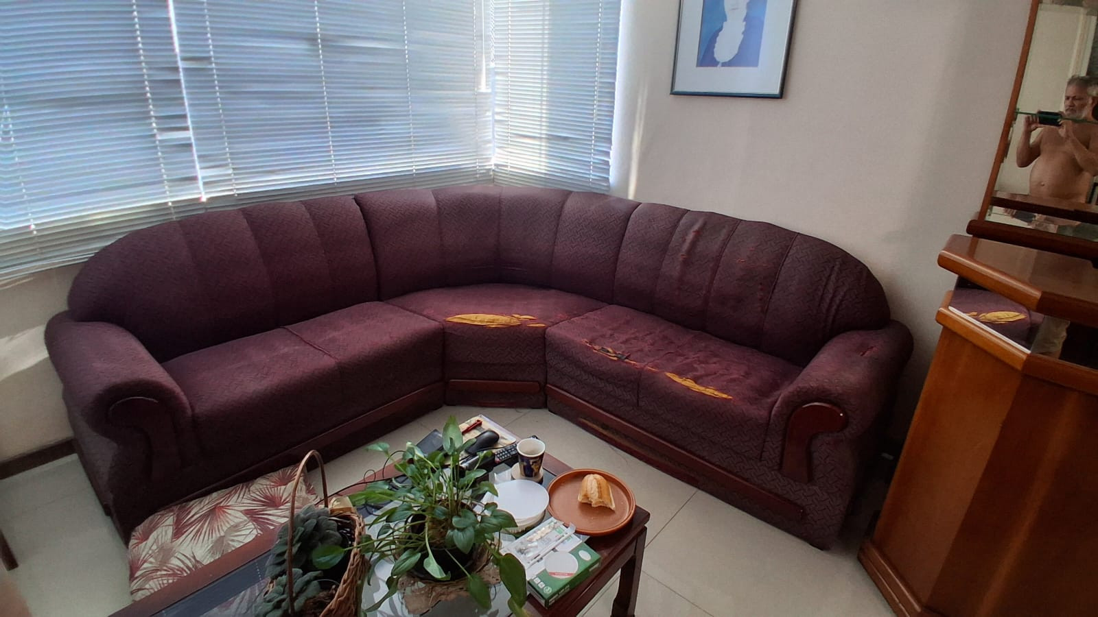 Doa-se Sofá de 3 partes