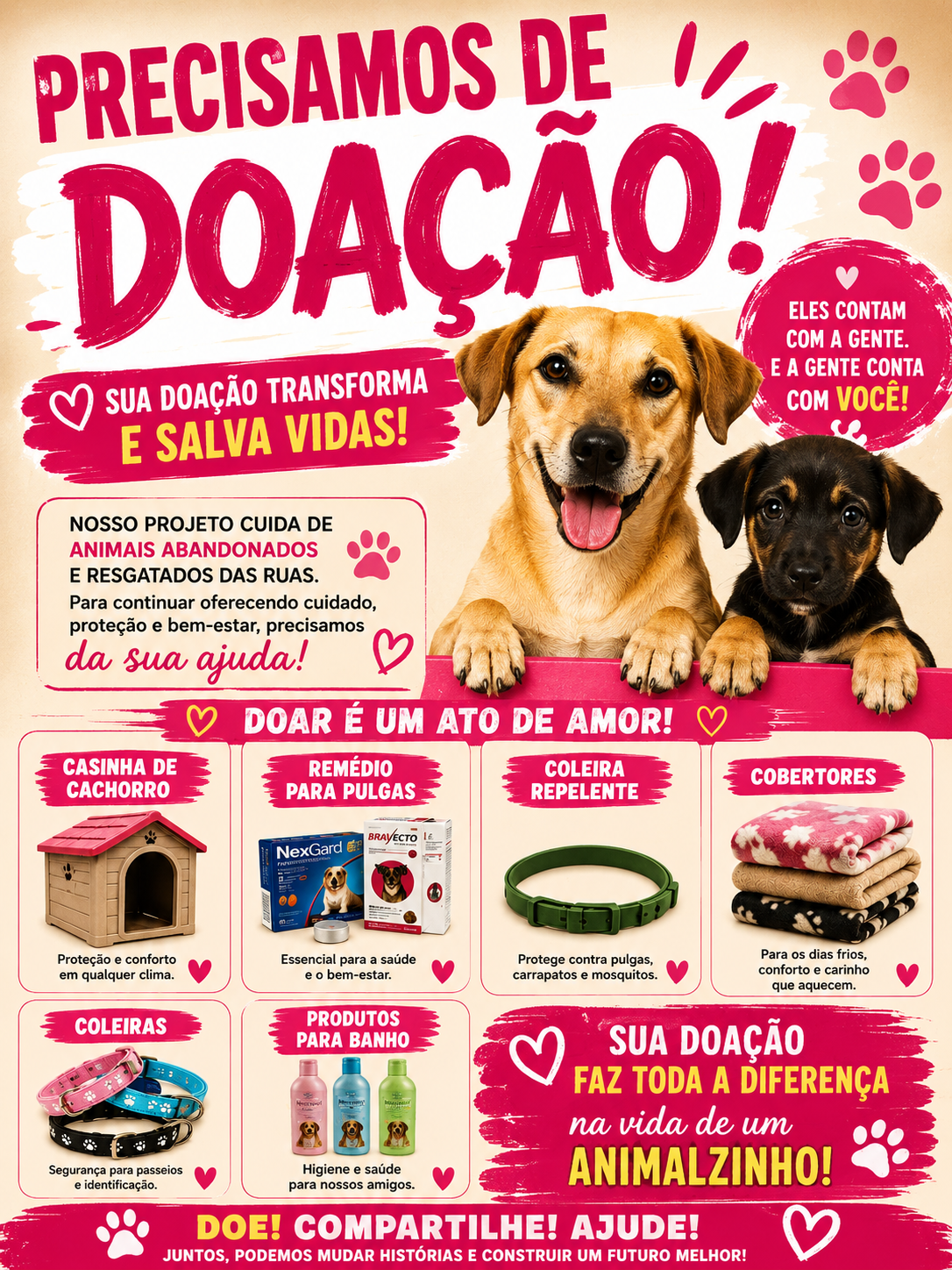 itens de cachorro 