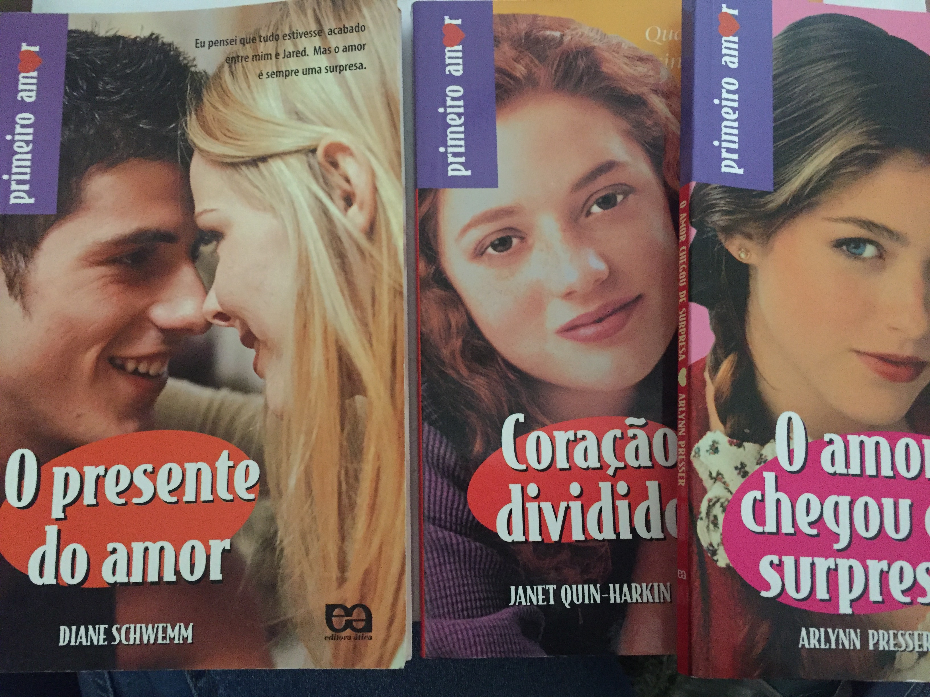 4 livros meu primeiro amor