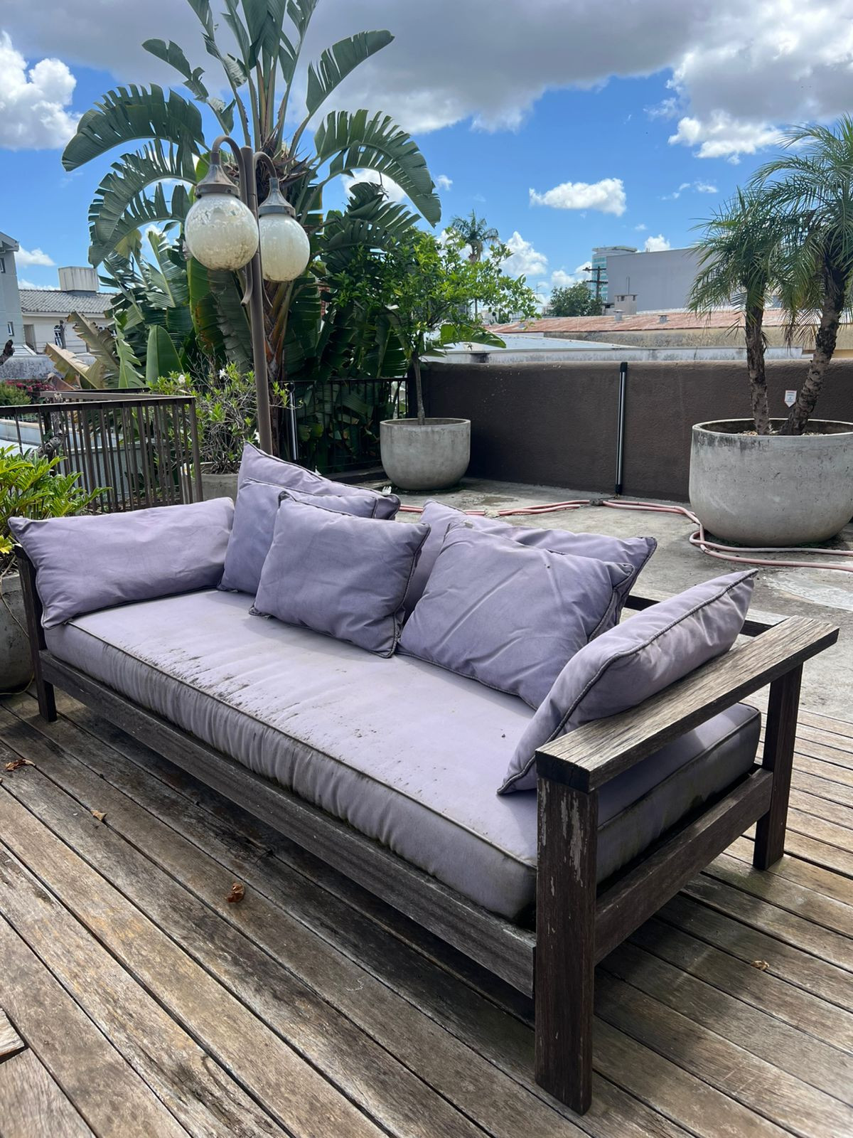 Doa-se Sofá de Área Externa